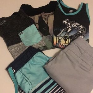 Surfer 🏄 Boy Swim Trunks, Shorts, Tank’s size 5